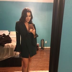 NBD- Como La Flor in Emerald Green(Revolve)